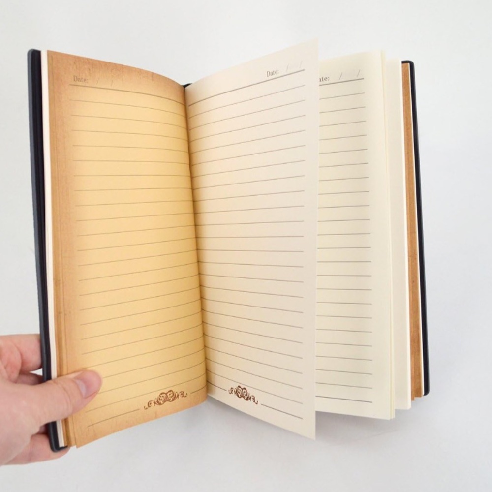 Silver Embossed Reindeer Notebook - Picture 5 of 7